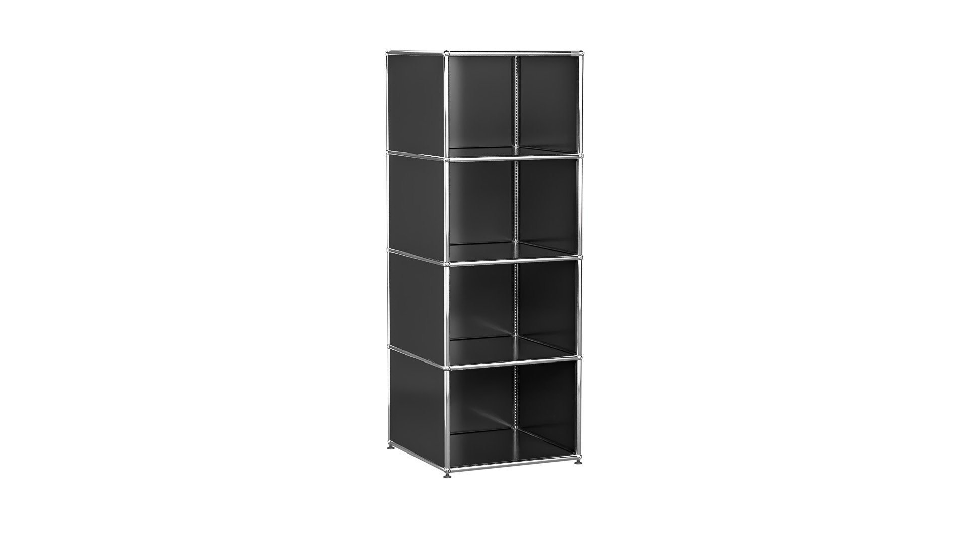 USM Haller Regal individualisierbar in Breite 50 cm x Tiefe 50 cm