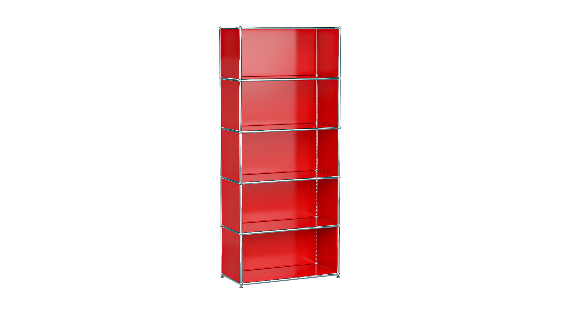 USM Haller Regal individualisierbar in Breite 75 cm x Tiefe 35 cm