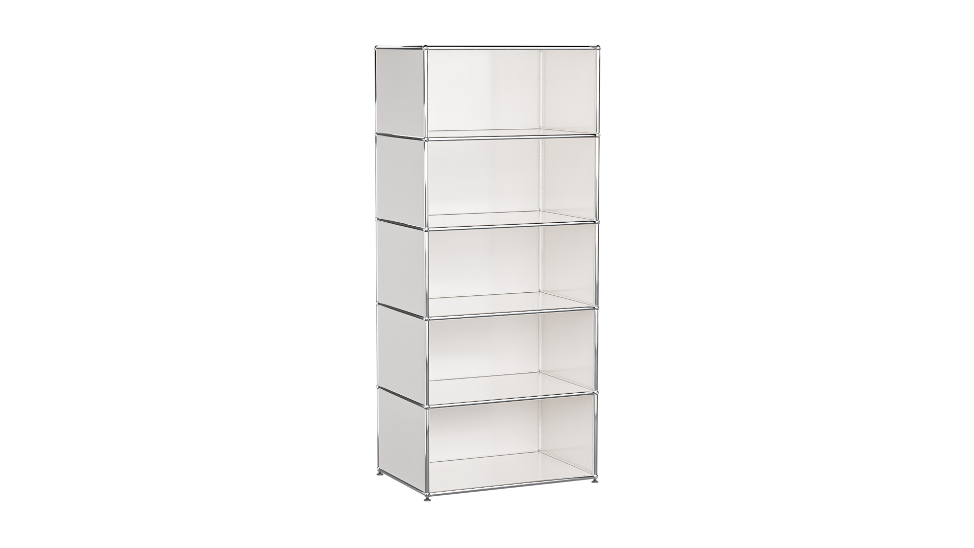USM Haller Regal individualisierbar in Breite 75 cm x Tiefe 50 cm