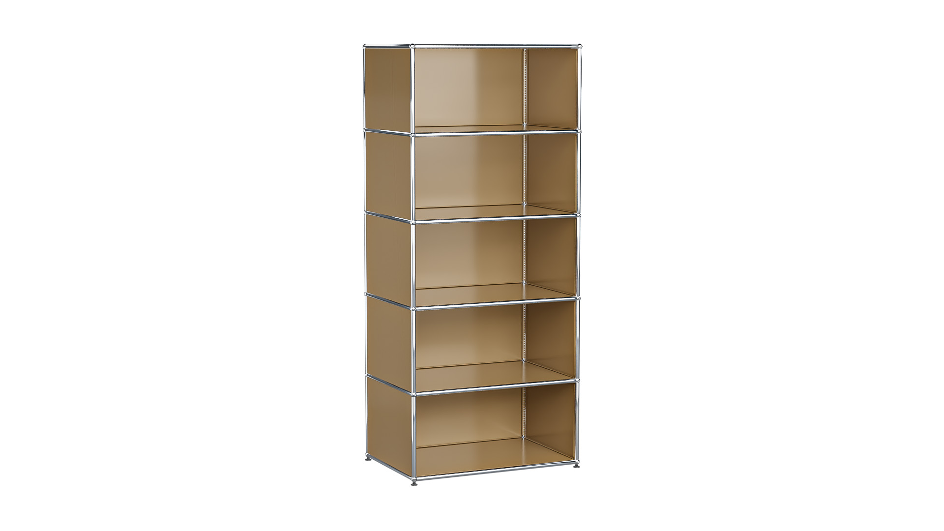 USM Haller Regal individualisierbar in Breite 75 cm x Tiefe 50 cm