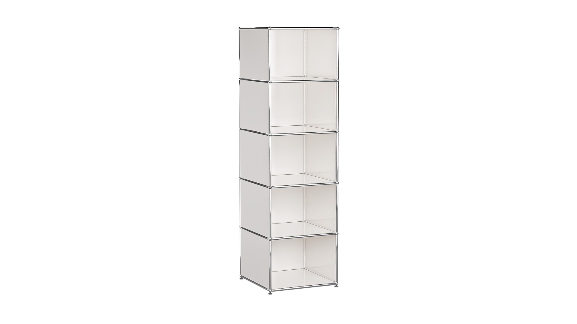 USM Haller Regal individualisierbar in Breite 50 cm x Tiefe 50 cm