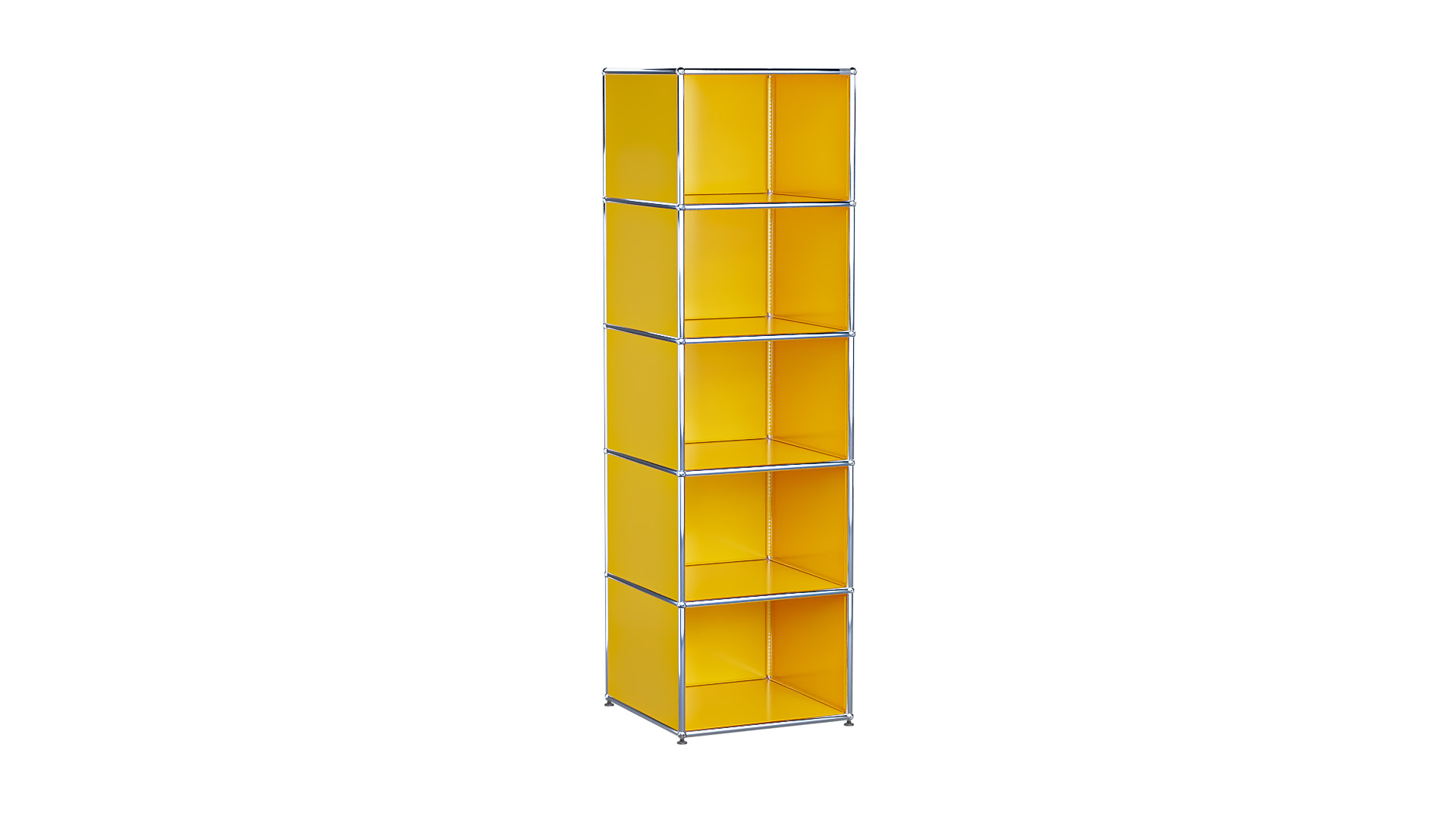 USM Haller Regal individualisierbar in Breite 50 cm x Tiefe 50 cm
