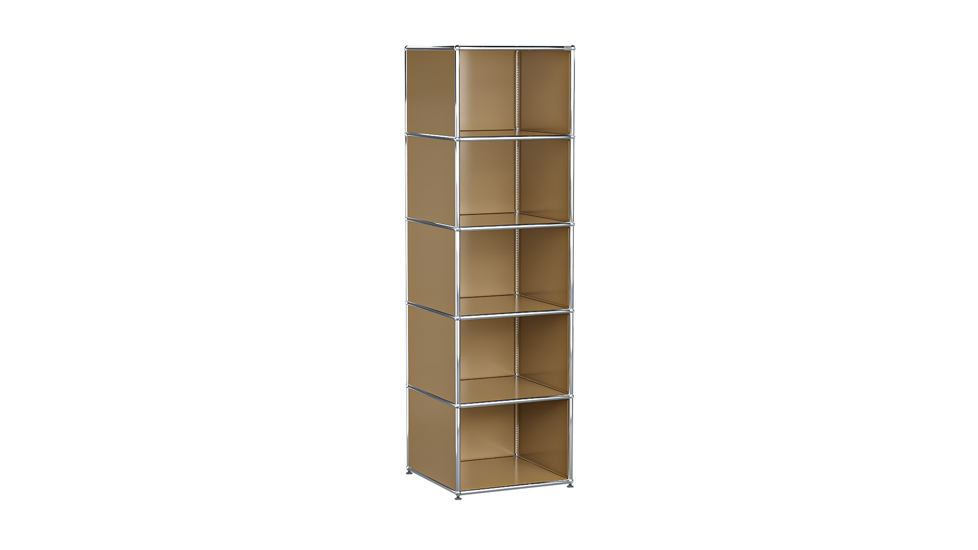 USM Haller Regal individualisierbar in Breite 50 cm x Tiefe 50 cm