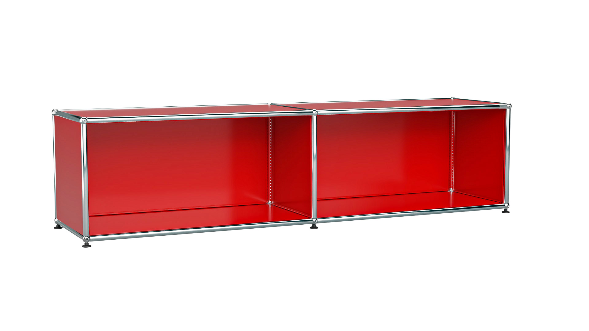 USM Haller Lowboard individualisierbar in Breite 150 cm x Tiefe 35 cm
