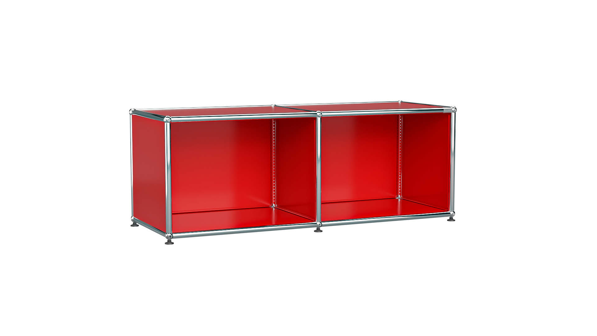USM Haller Lowboard individualisierbar in Breite 100 cm x Tiefe 35 cm