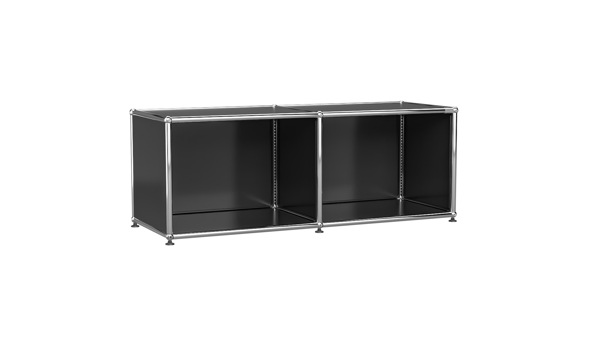 USM Haller Lowboard individualisierbar in Breite 100 cm x Tiefe 35 cm