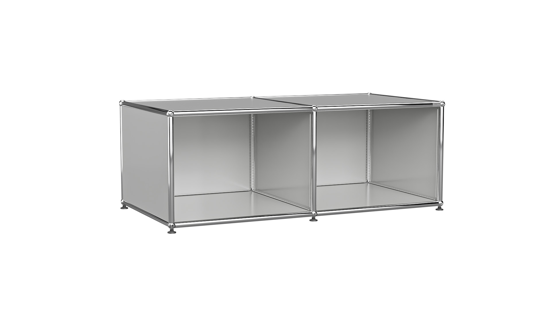 USM Haller Lowboard individualisierbar in Breite 100 cm x Tiefe 50 cm