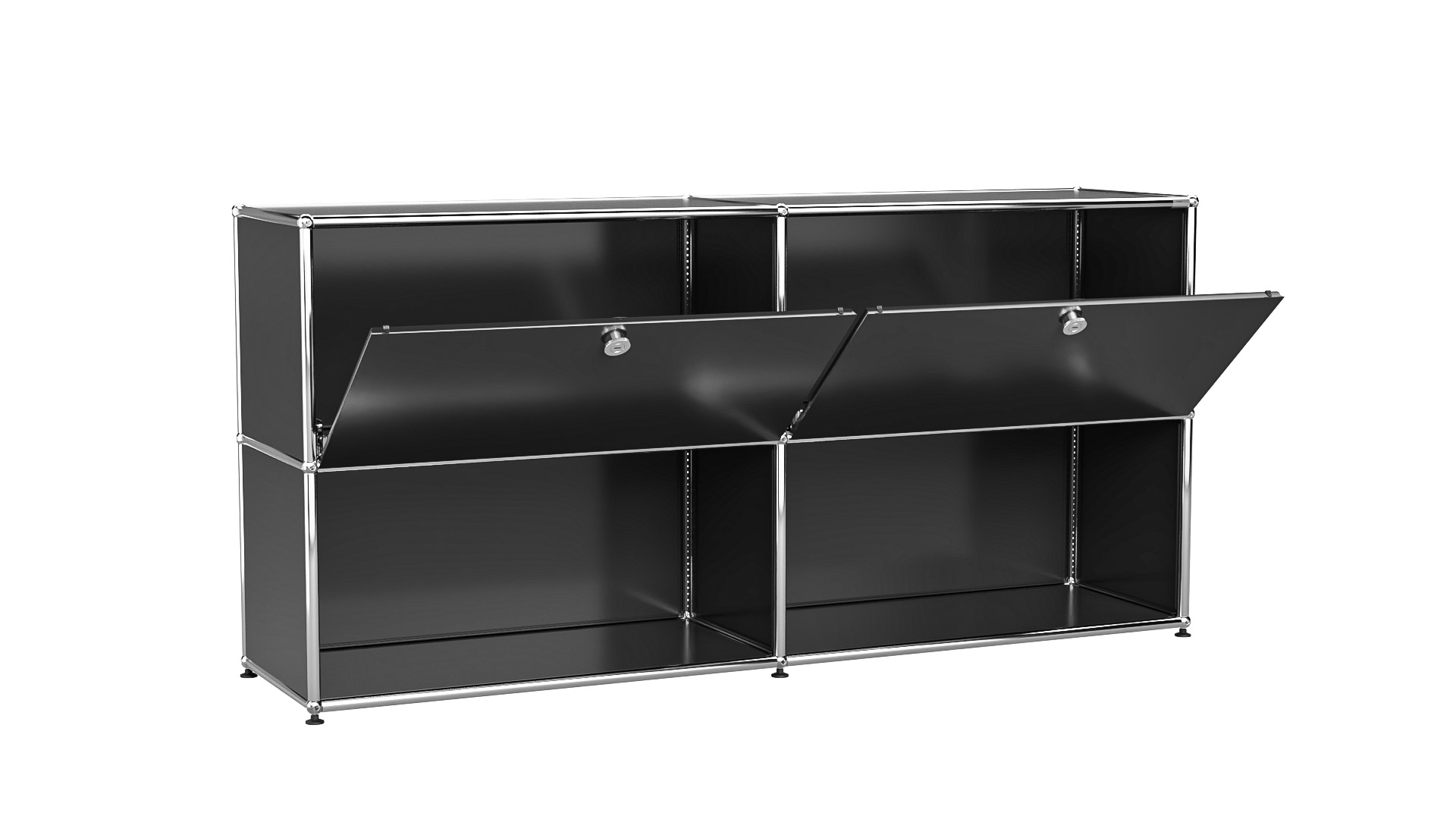 USM Haller Sideboard individualisierbar in Breite 150 cm x Tiefe 35 cm
