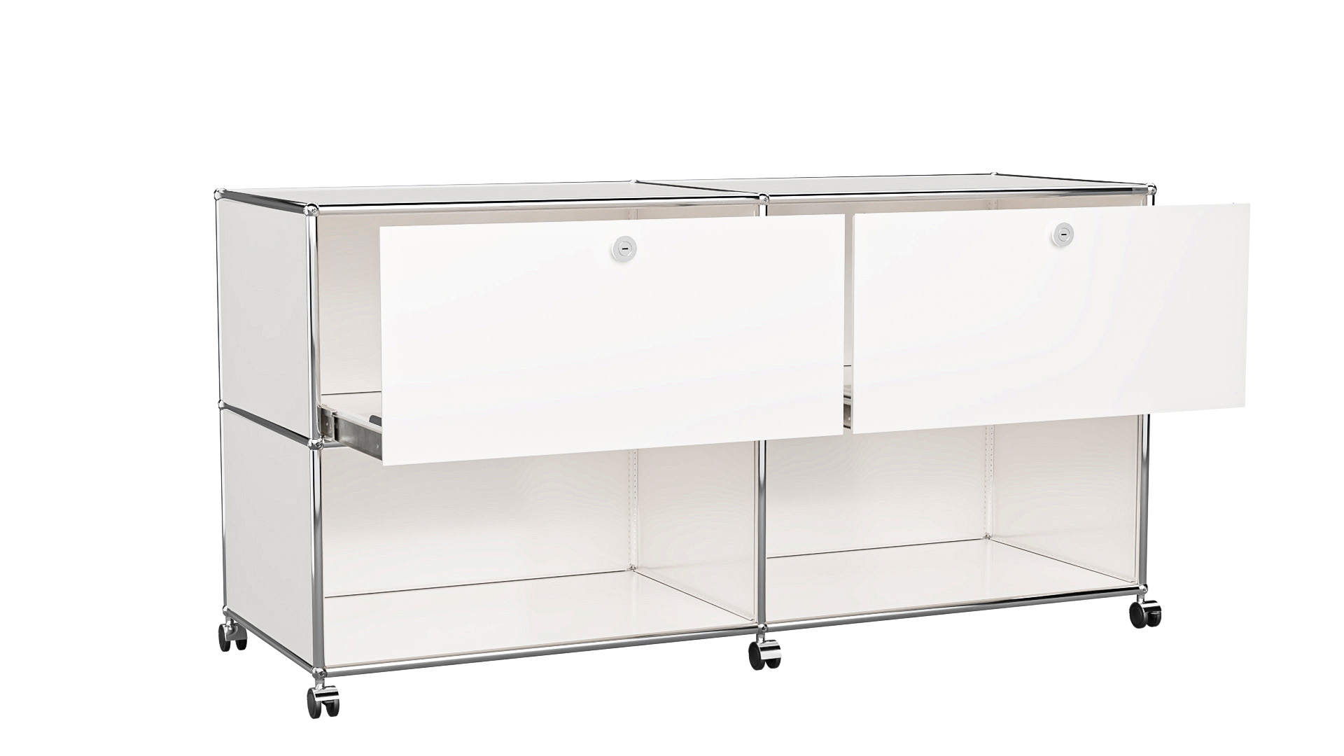 USM Haller Sideboard individualisierbar in Breite 150 cm x Tiefe 50 cm