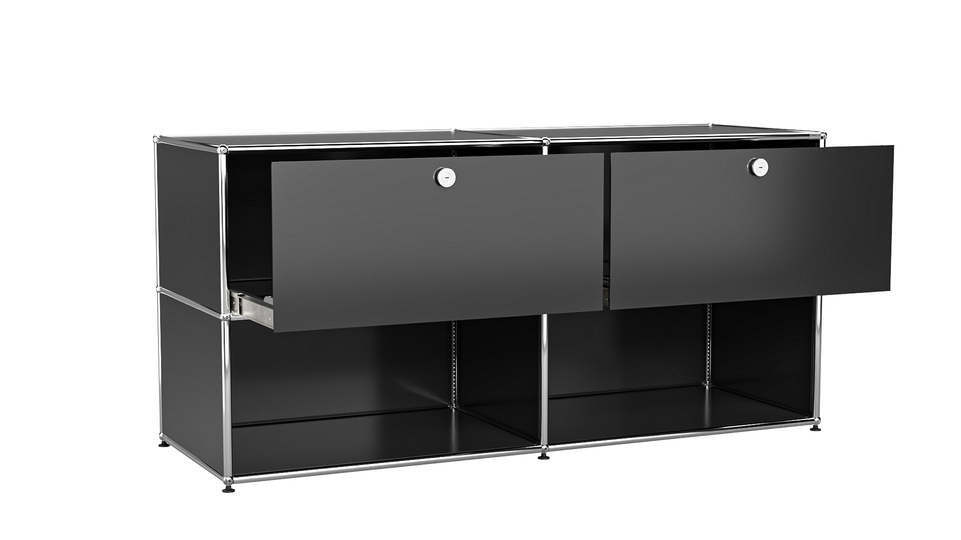 USM Haller Sideboard individualisierbar in Breite 150 cm x Tiefe 50 cm