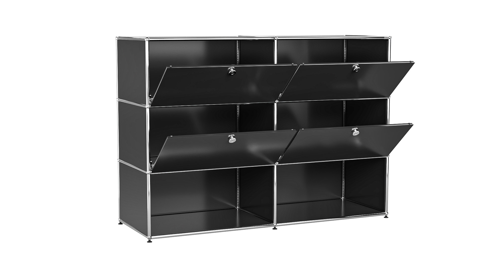 USM Haller Sideboard individualisierbar in Breite 150 cm x Tiefe 50 cm