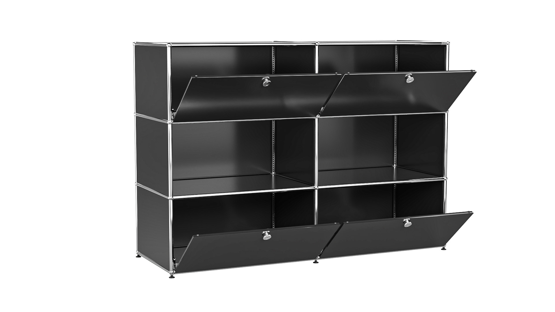 USM Haller Sideboard individualisierbar in Breite 150 cm x Tiefe 50 cm