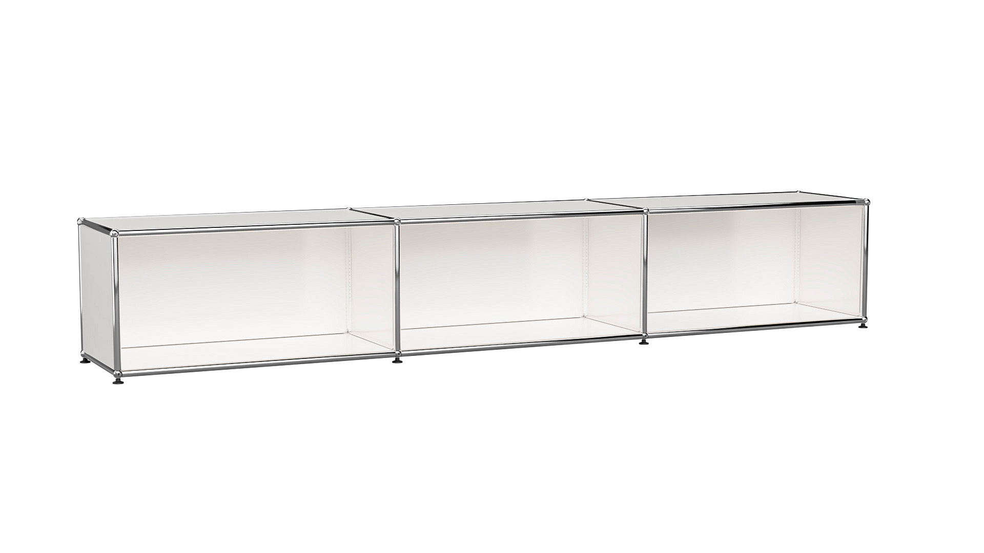 USM Haller Lowboard individualisierbar in Breite 225 cm x Tiefe 35 cm