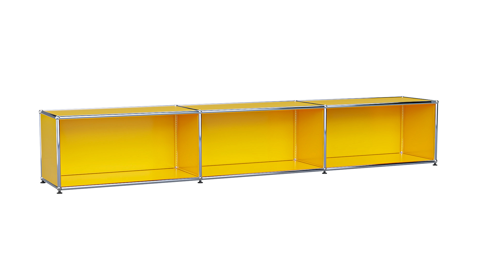 USM Haller Lowboard individualisierbar in Breite 225 cm x Tiefe 35 cm