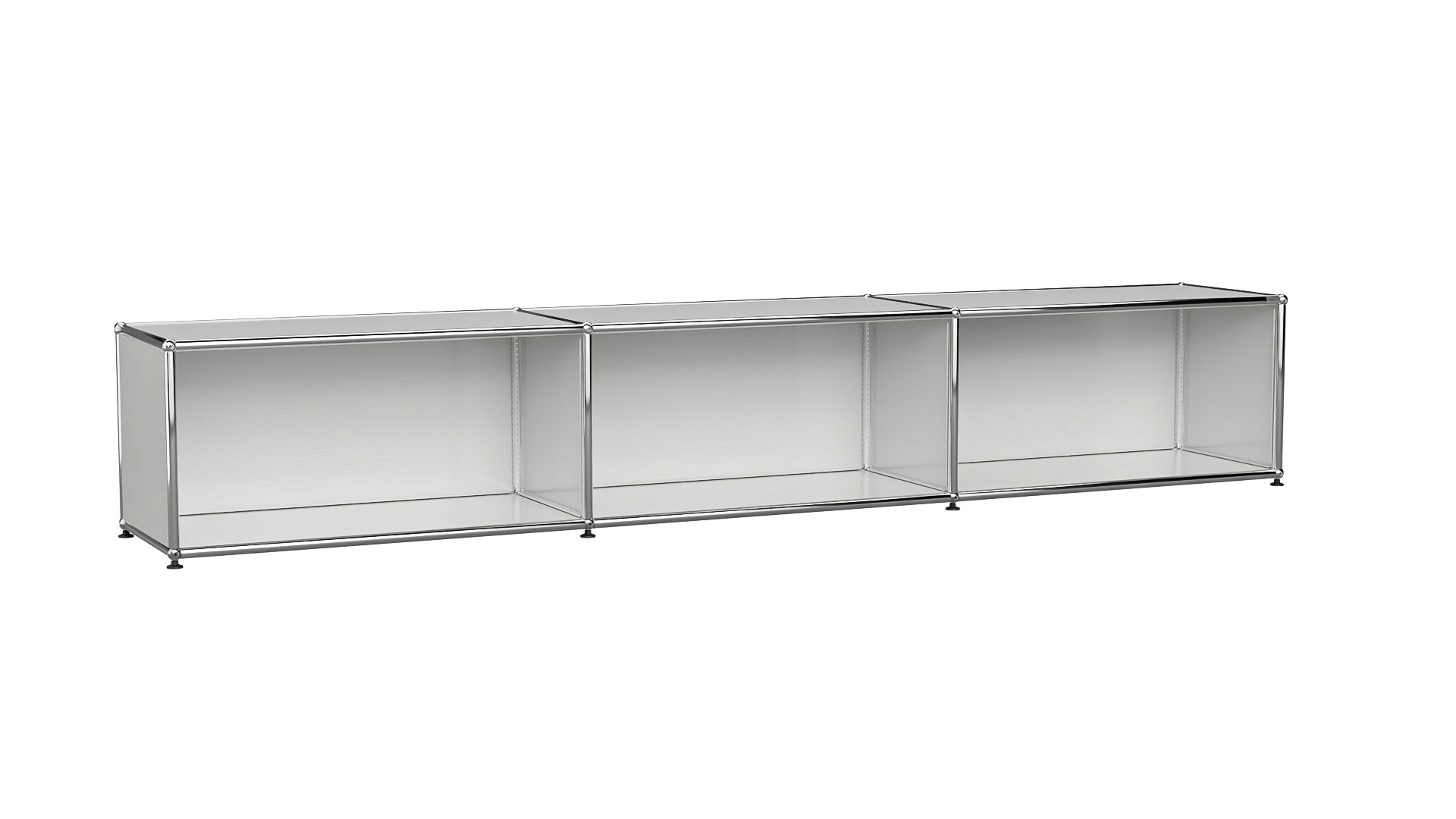 USM Haller Lowboard individualisierbar in Breite 225 cm x Tiefe 35 cm
