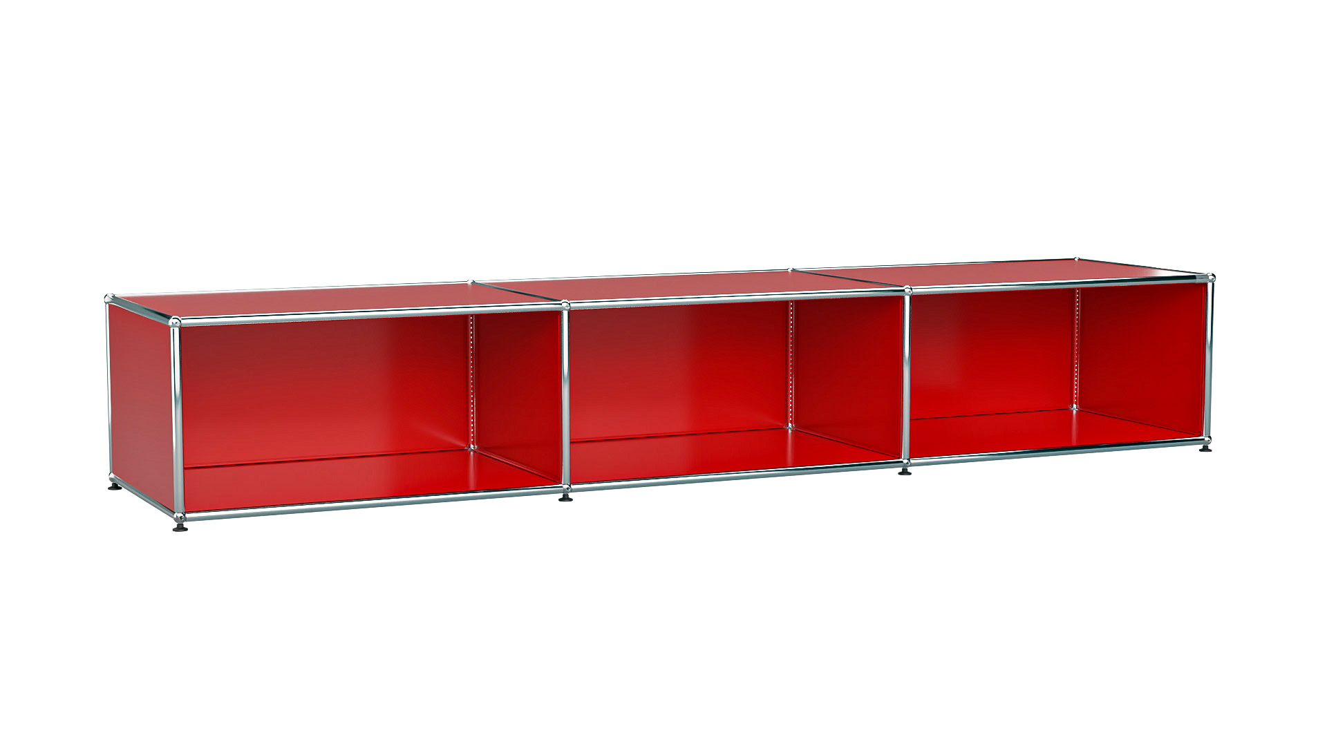 USM Haller Lowboard individualisierbar in Breite 225 cm x Tiefe 50 cm