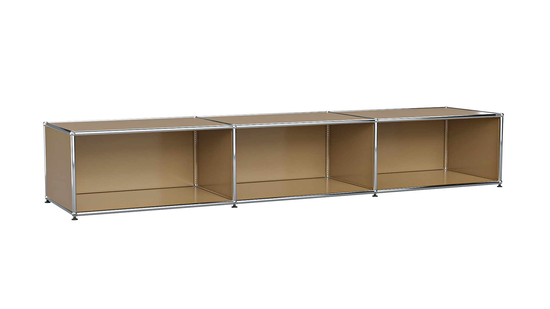 USM Haller Lowboard individualisierbar in Breite 225 cm x Tiefe 50 cm