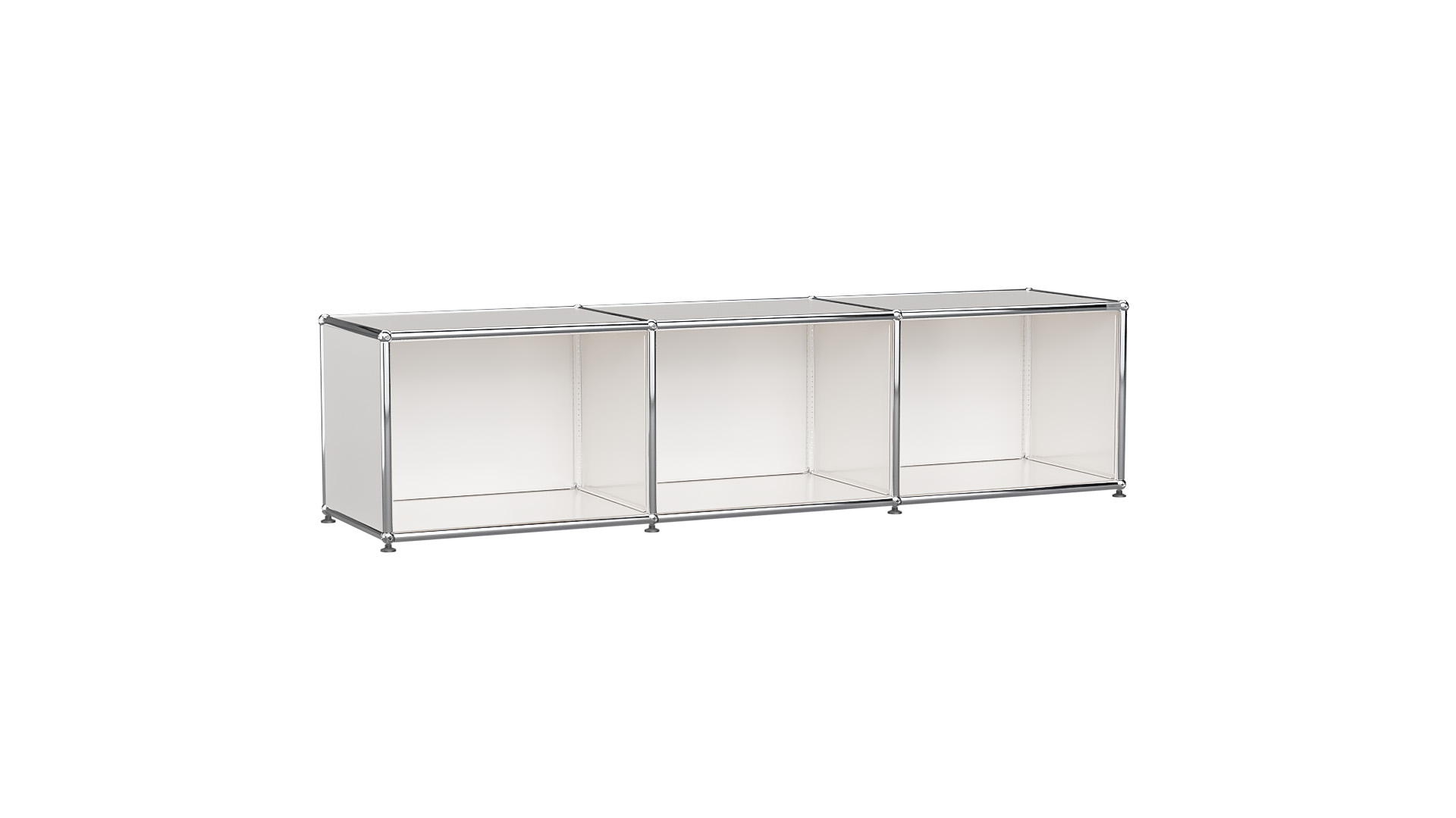 USM Haller Lowboard individualisierbar in Breite 150 cm x Tiefe 35 cm