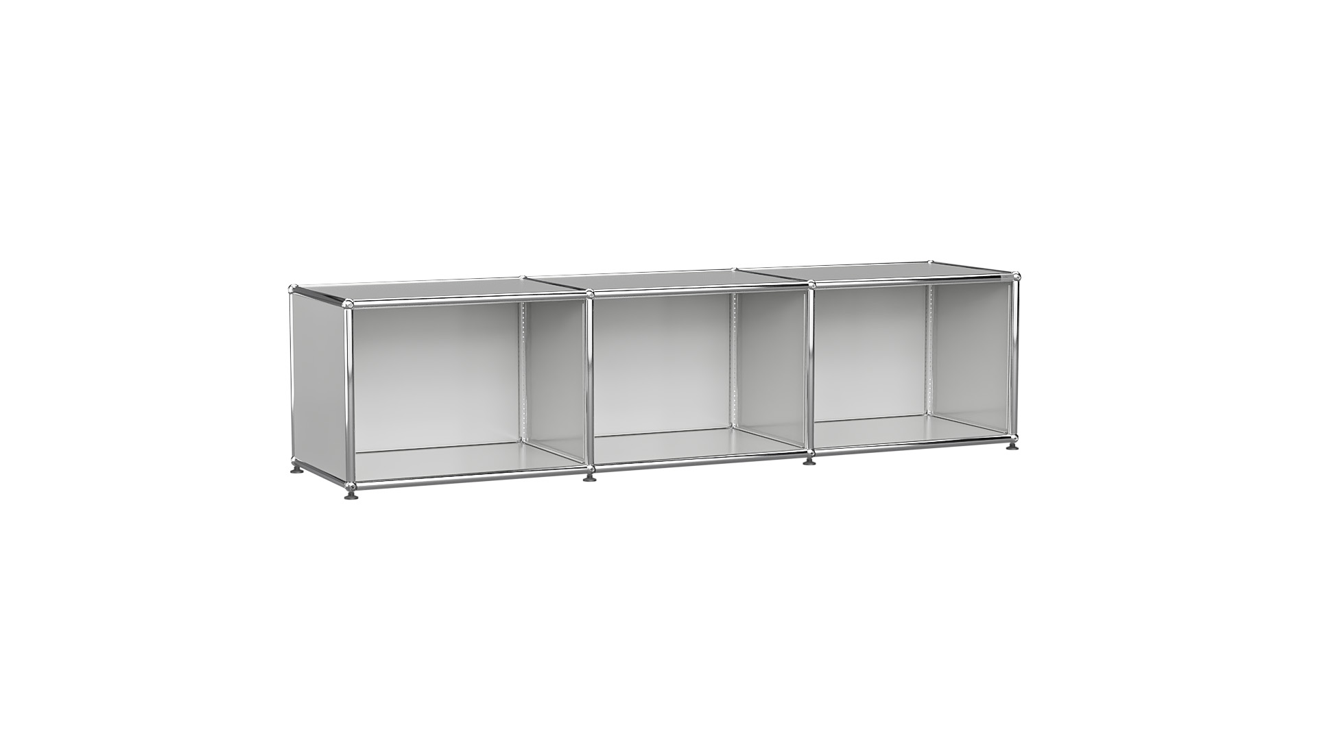 USM Haller Lowboard individualisierbar in Breite 150 cm x Tiefe 35 cm