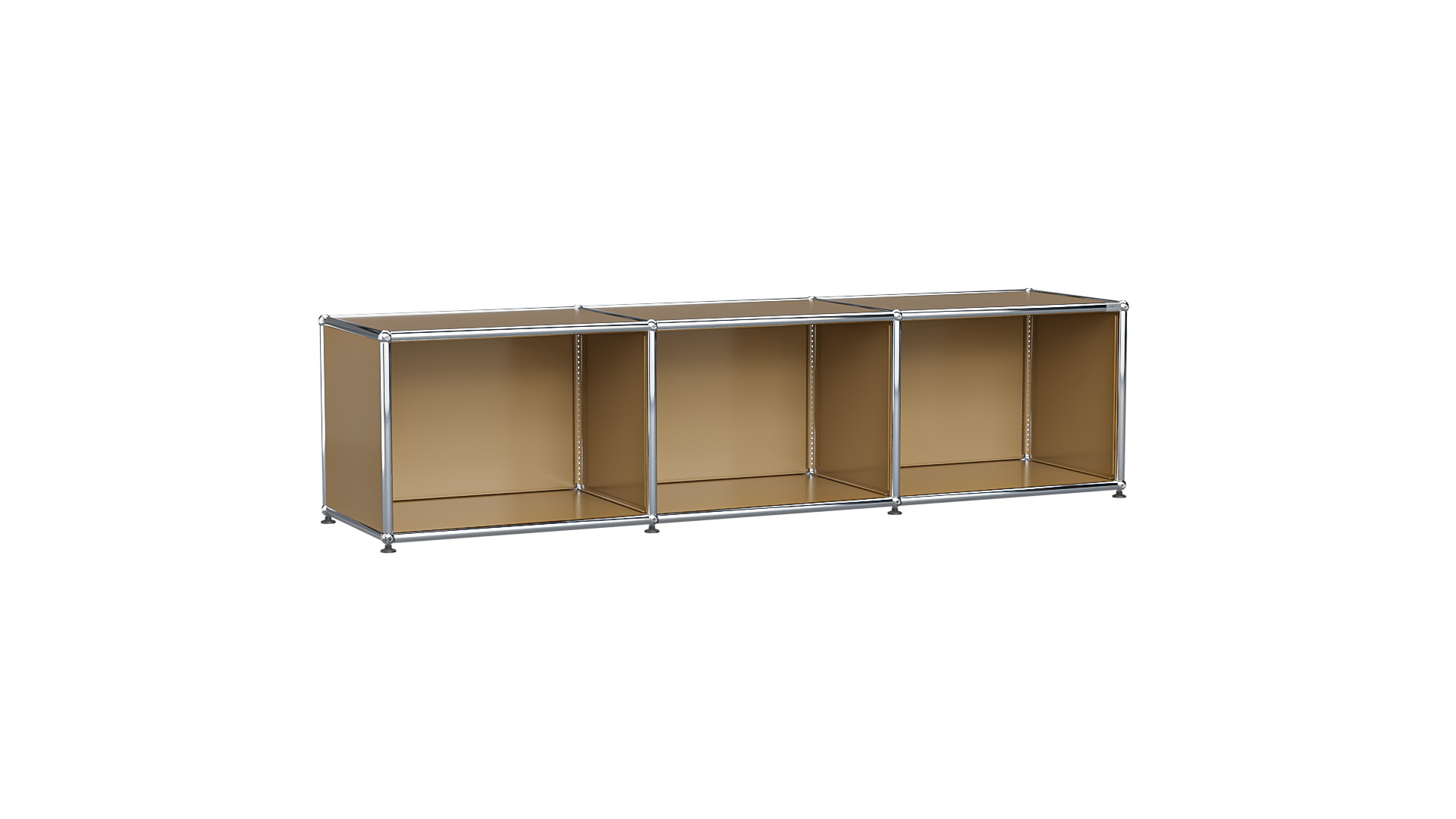 USM Haller Lowboard individualisierbar in Breite 150 cm x Tiefe 35 cm