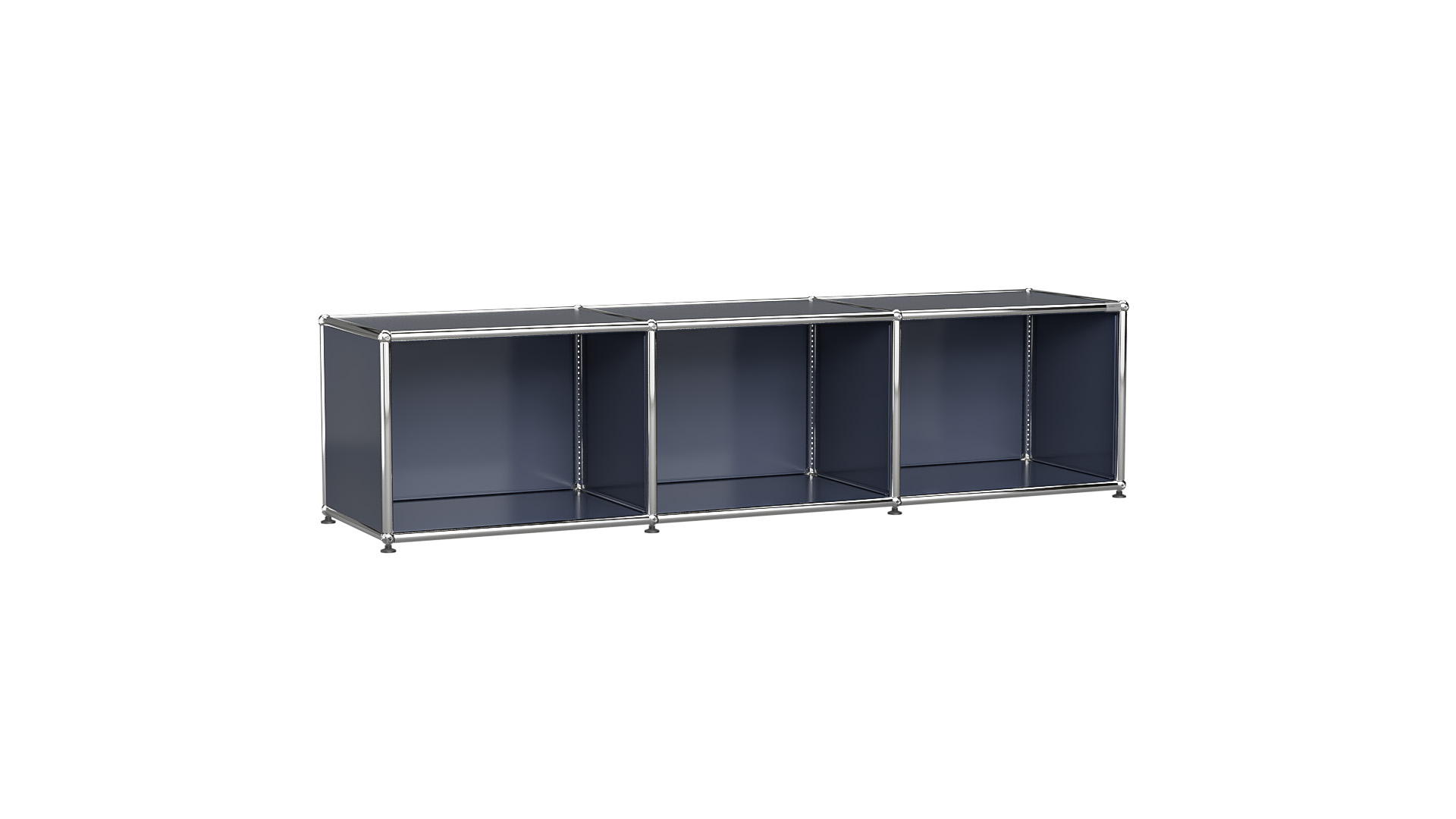 USM Haller Lowboard individualisierbar in Breite 150 cm x Tiefe 35 cm
