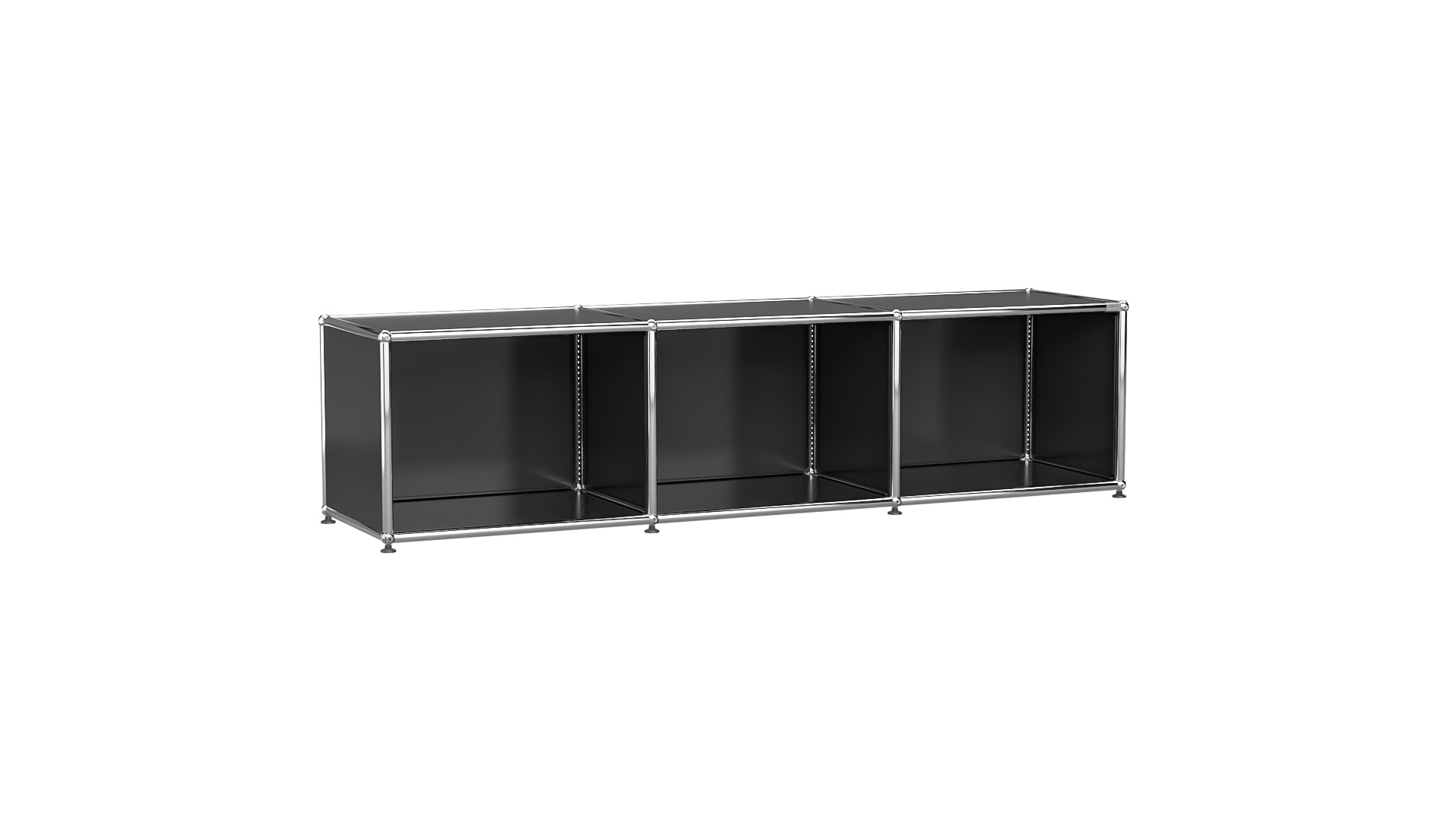 USM Haller Lowboard individualisierbar in Breite 150 cm x Tiefe 35 cm