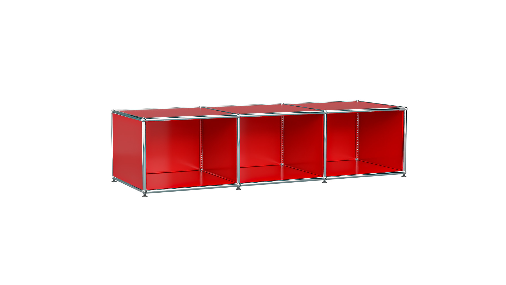USM Haller Lowboard individualisierbar in Breite 150 cm x Tiefe 50 cm