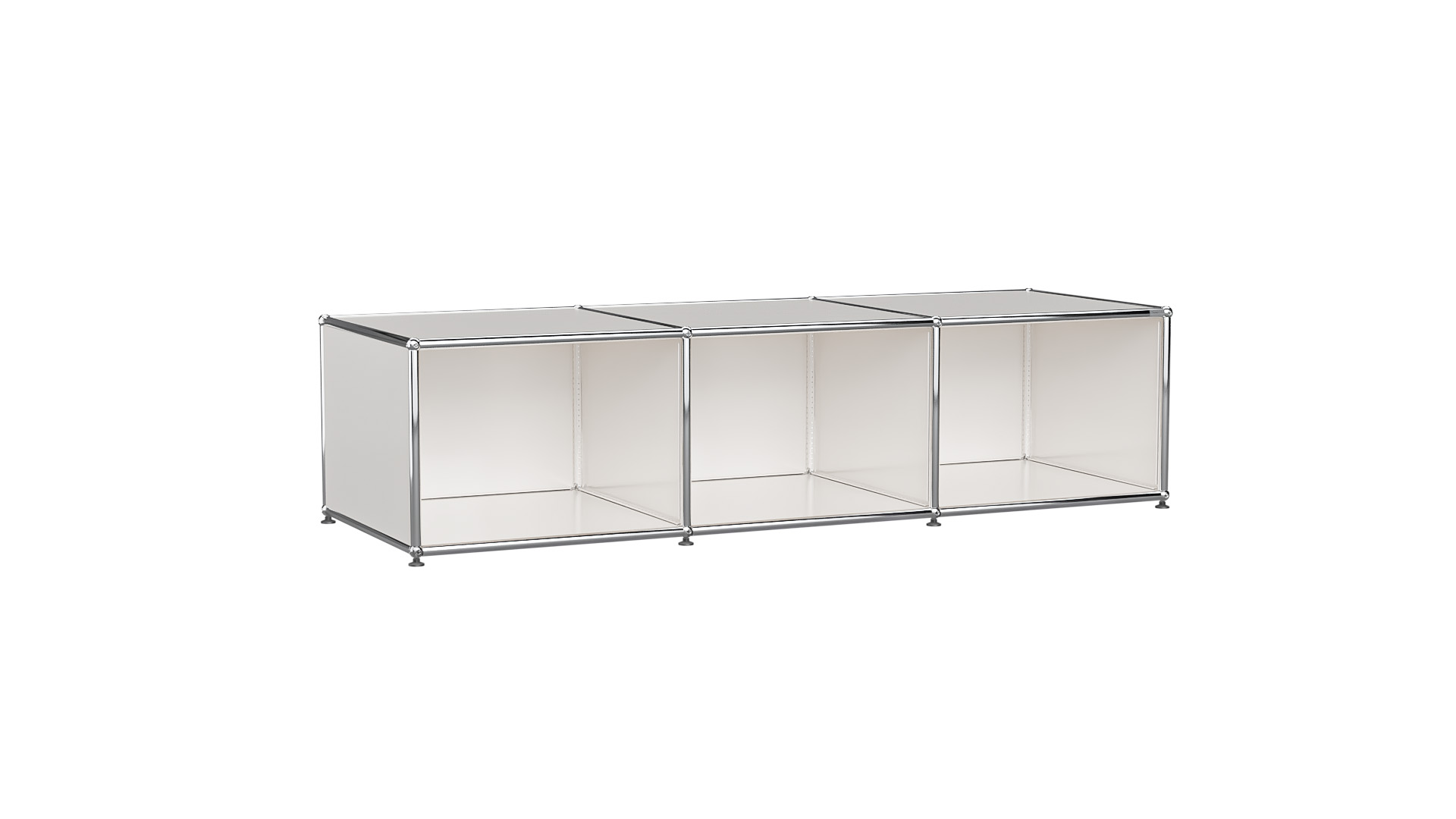 USM Haller Lowboard individualisierbar in Breite 150 cm x Tiefe 50 cm