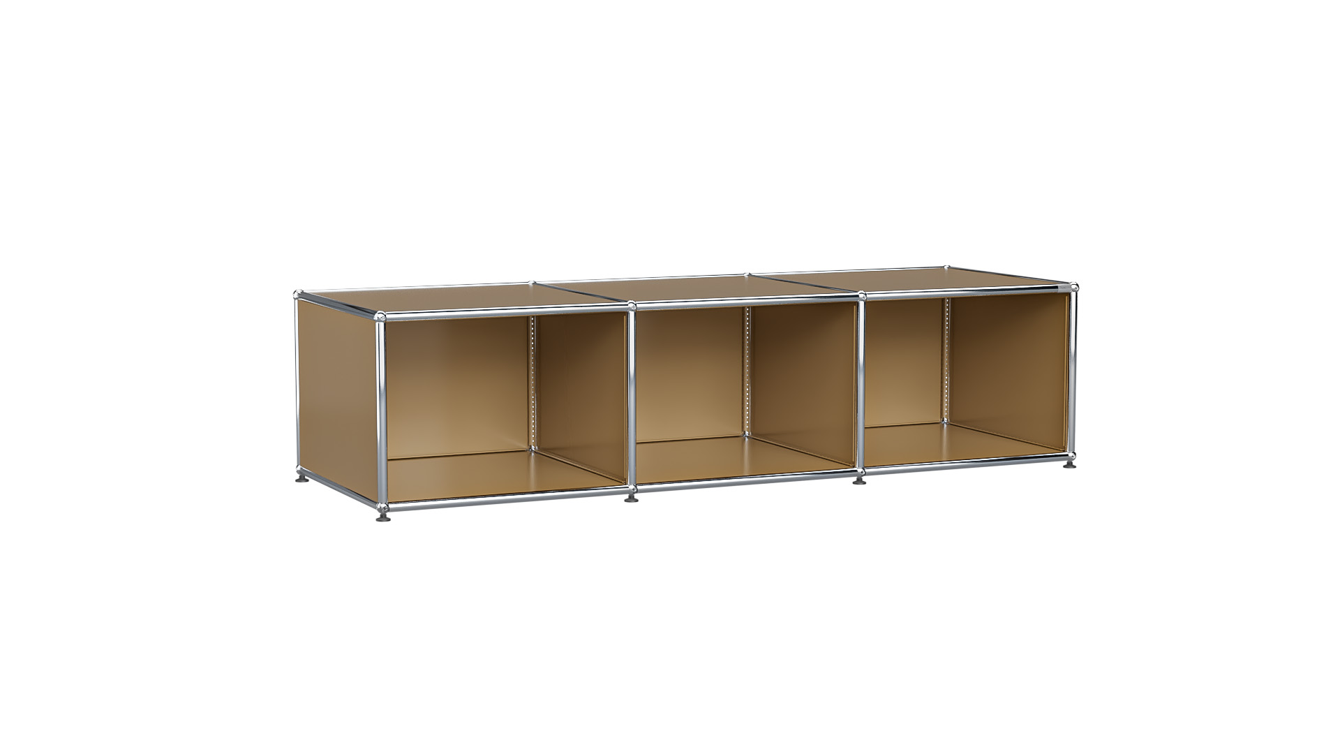USM Haller Lowboard individualisierbar in Breite 150 cm x Tiefe 50 cm