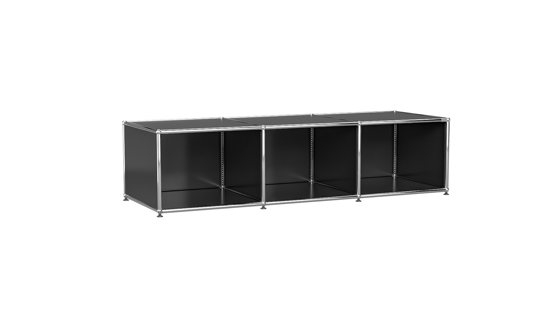 USM Haller Lowboard individualisierbar in Breite 150 cm x Tiefe 50 cm