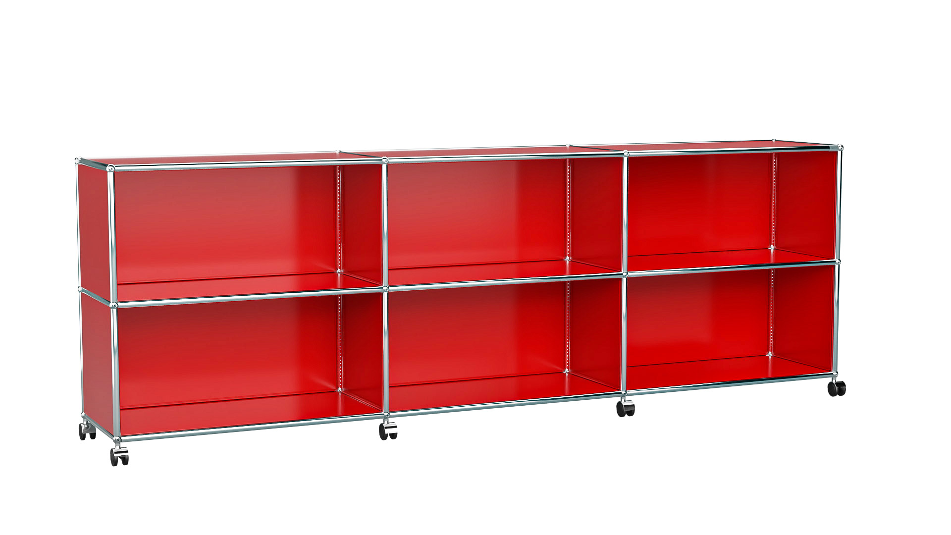 USM Haller Sideboard individualisierbar in Breite 225 cm x Tiefe 35 cm