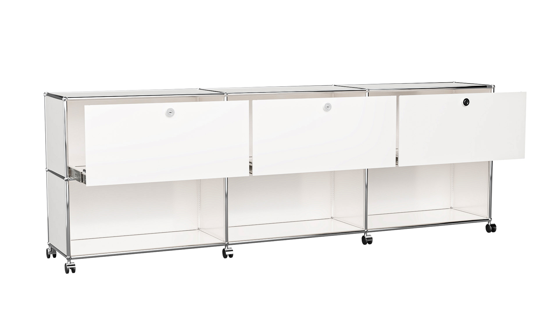 USM Haller Aparador personalizable en profundidad 35