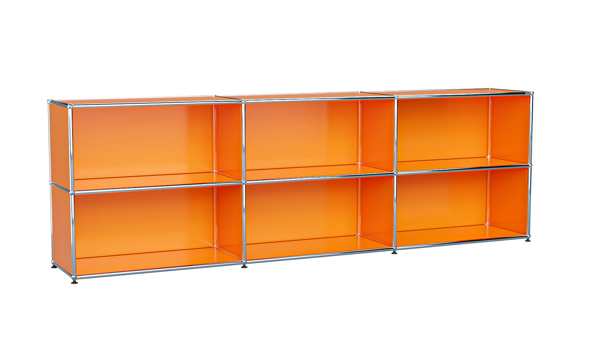 USM Haller Sideboard individualisierbar in Breite 225 cm x Tiefe 35 cm
