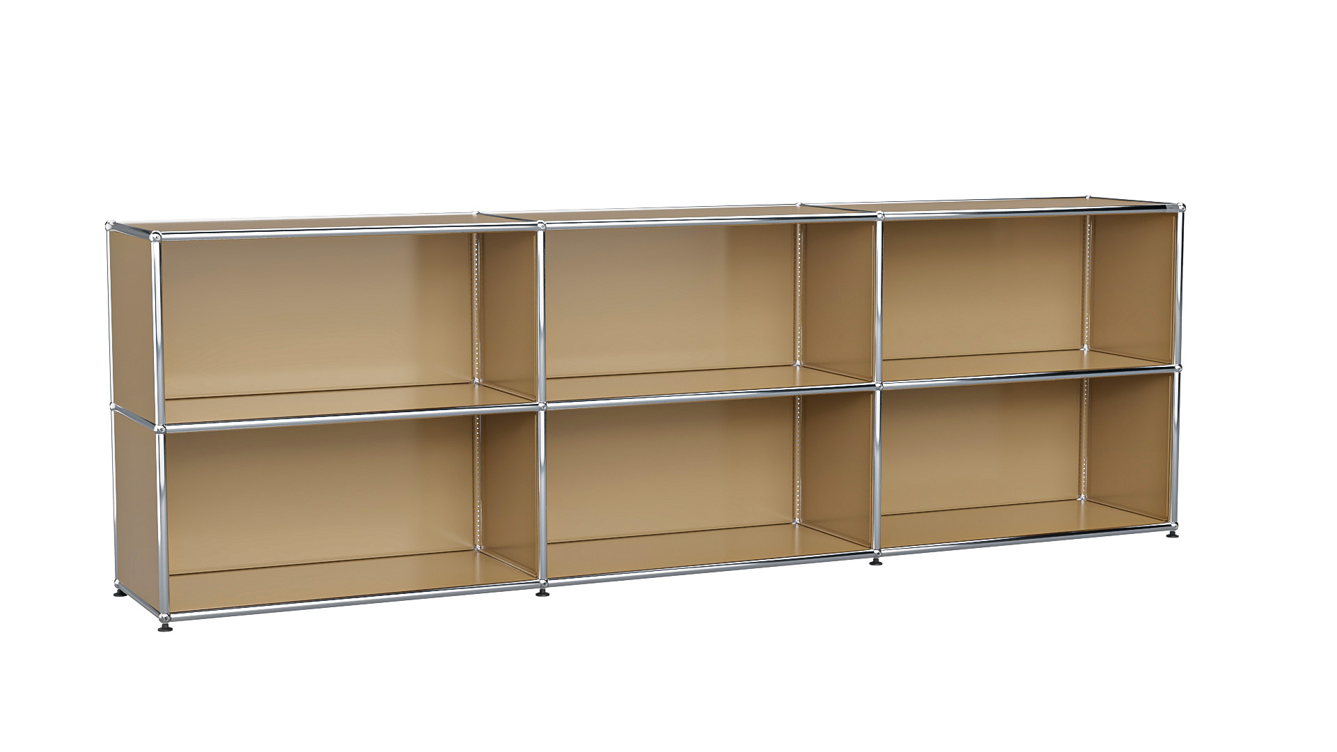 USM Haller Sideboard individualisierbar in Breite 225 cm x Tiefe 35 cm
