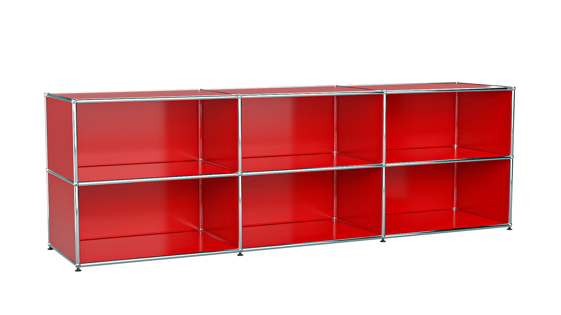 USM Haller Sideboard individualisierbar in Breite 225 cm x Tiefe 50 cm