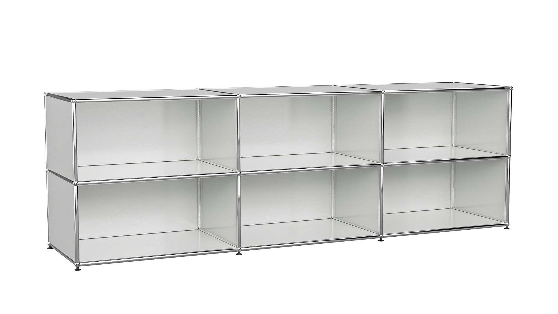 USM Haller Sideboard individualisierbar in Breite 225 cm x Tiefe 50 cm