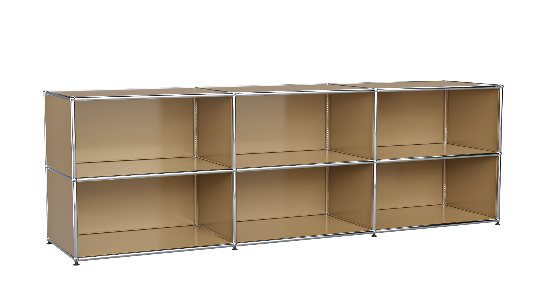 USM Haller Sideboard individualisierbar in Breite 225 cm x Tiefe 50 cm