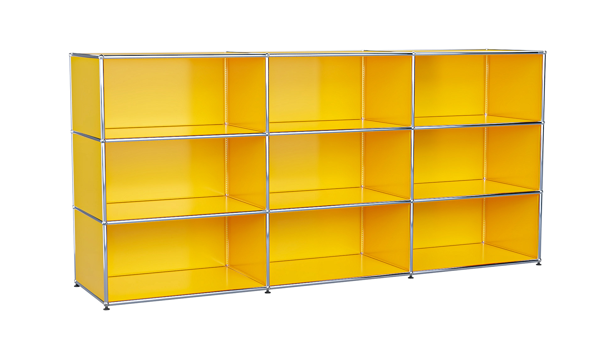 USM Haller Sideboard frei konfigurierbar in Breite 225 cm x Tiefe 50 cm