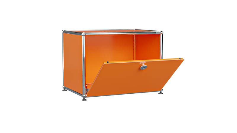 USM Haller Lowboard individualisierbar in Breite 50 cm x Tiefe 35 cm