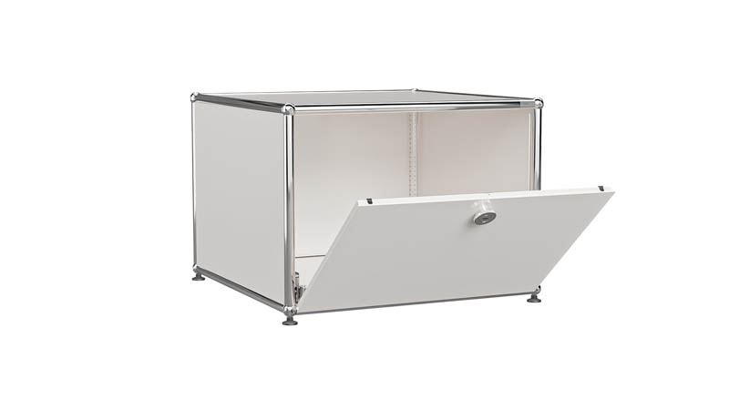 USM Haller Lowboard individualisierbar in Breite 50 cm x Tiefe 50 cm