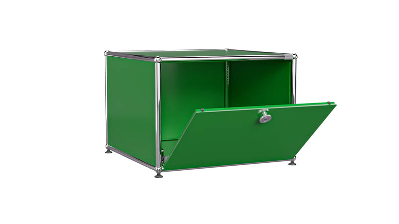 USM Haller Lowboard individualisierbar in Breite 50 cm x Tiefe 50 cm