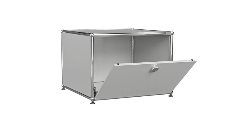 USM Haller Lowboard individualisierbar in Breite 50 cm x Tiefe 50 cm