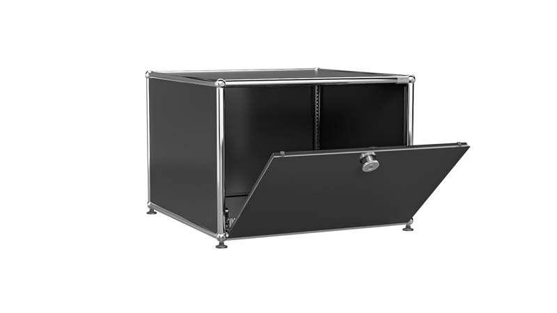 USM Haller Lowboard individualisierbar in Breite 50 cm x Tiefe 50 cm