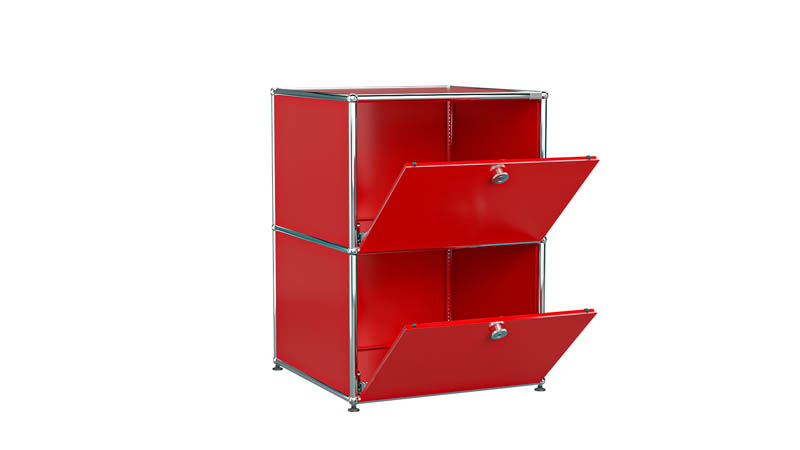 USM Haller Sideboard individualisierbar in Breite 50 cm x Tiefe 50 cm