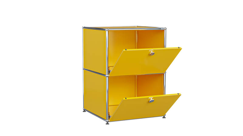 USM Haller Sideboard individualisierbar in Breite 50 cm x Tiefe 50 cm