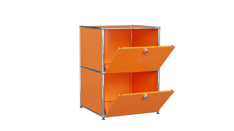 USM Haller Sideboard individualisierbar in Breite 50 cm x Tiefe 50 cm