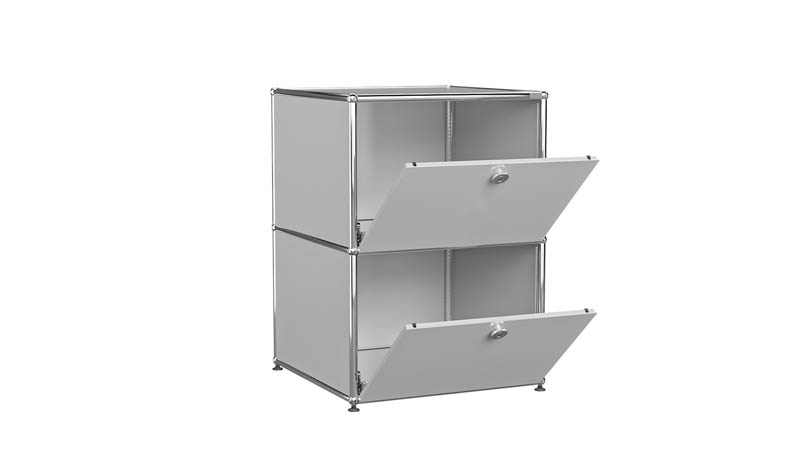 USM Haller Sideboard individualisierbar in Breite 50 cm x Tiefe 50 cm