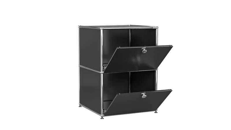USM Haller Sideboard individualisierbar in Breite 50 cm x Tiefe 50 cm