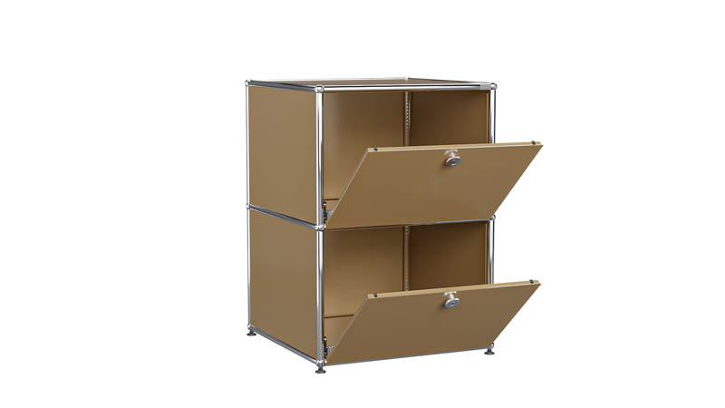 USM Haller Sideboard individualisierbar in Breite 50 cm x Tiefe 50 cm