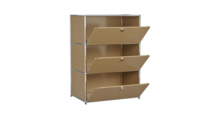 USM Haller Sideboard individualisierbar in Breite 75 cm x Tiefe 50 cm